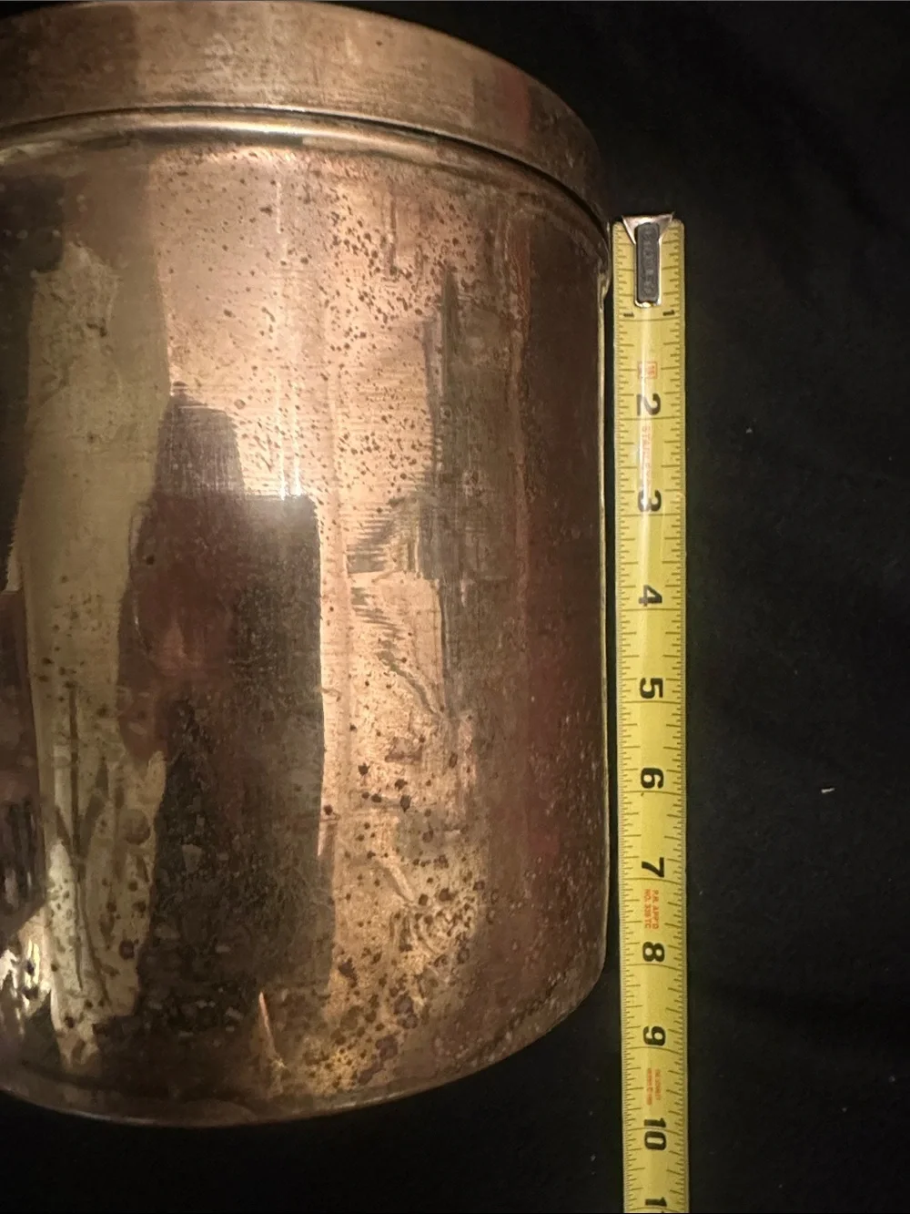 Brass Finish Nesting Canister Set - Home Accents